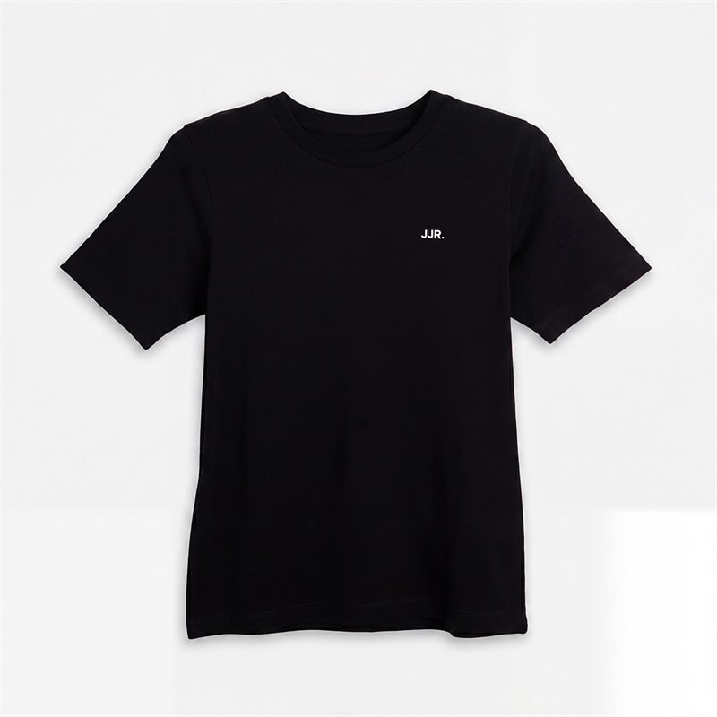 Boys Three Pack T-Shirts Black/White/Vintage Indigo - Image 3