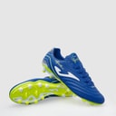 Mens Aguila 25 FG Firm Ground Football Boots Royal Blue/Fluoro Yellow