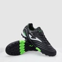 Mens Aguila 25 TF Astro Turf Football Boots Black/Fluoro Green