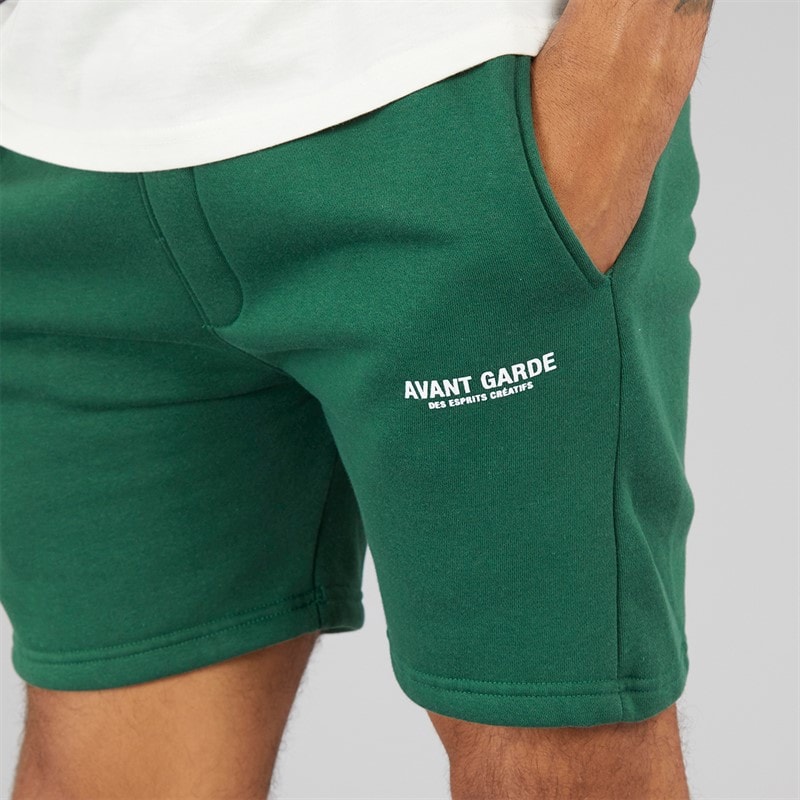 Mens Creatives Shorts Emerald - Image 3