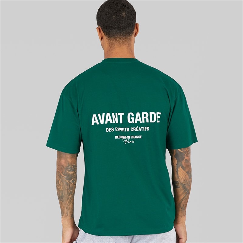 Mens Creatives T-Shirt Emerald - Image 2
