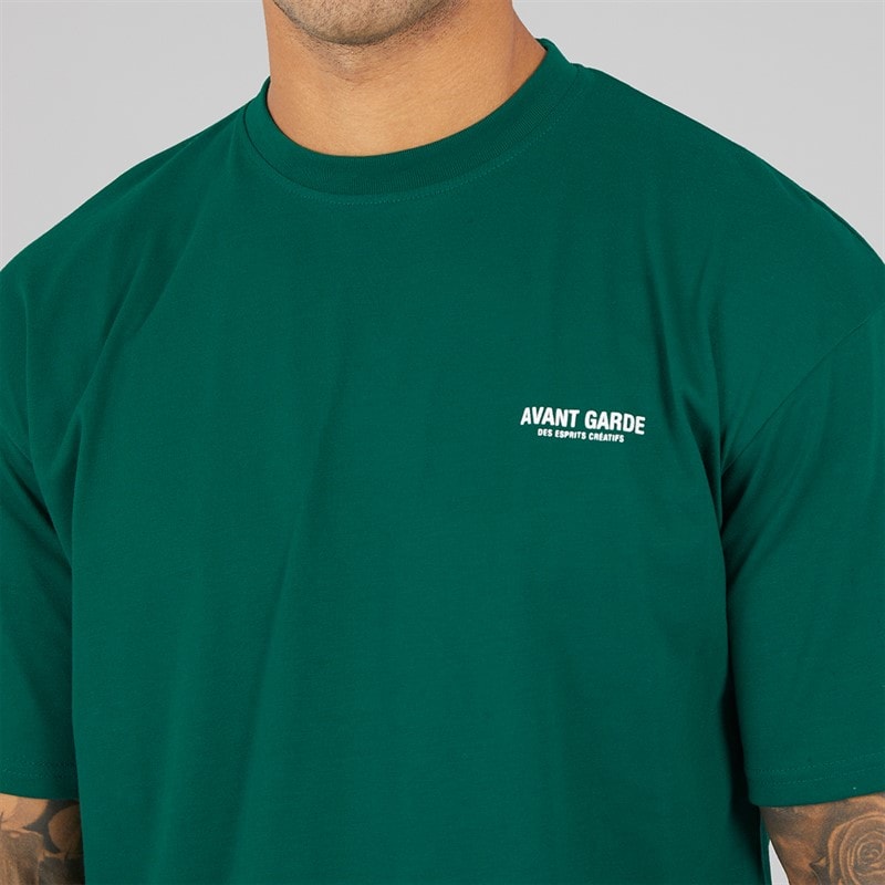 Mens Creatives T-Shirt Emerald - Image 3