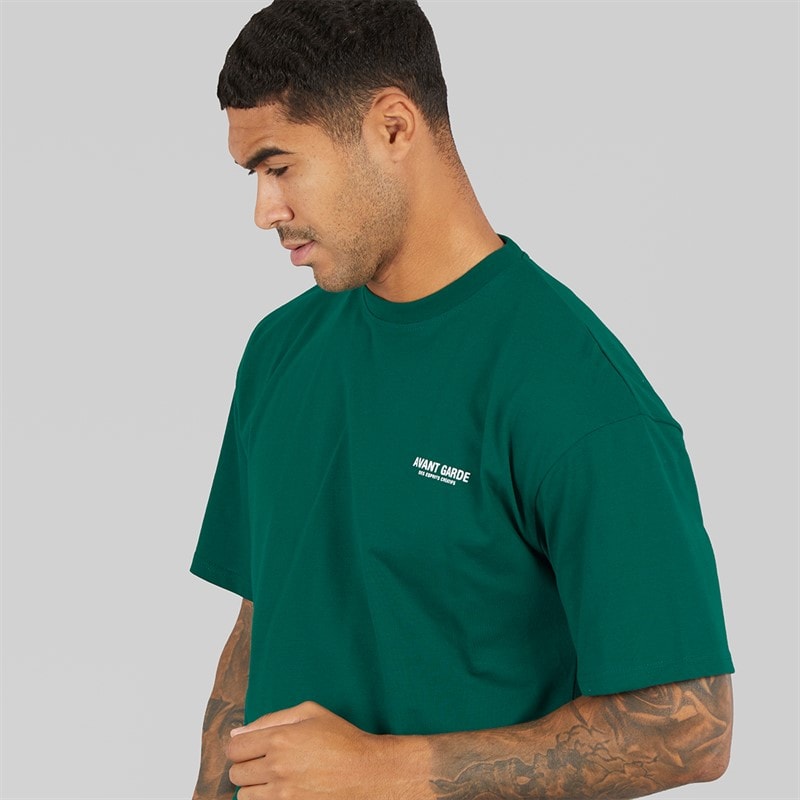 Mens Creatives T-Shirt Emerald - Image 5