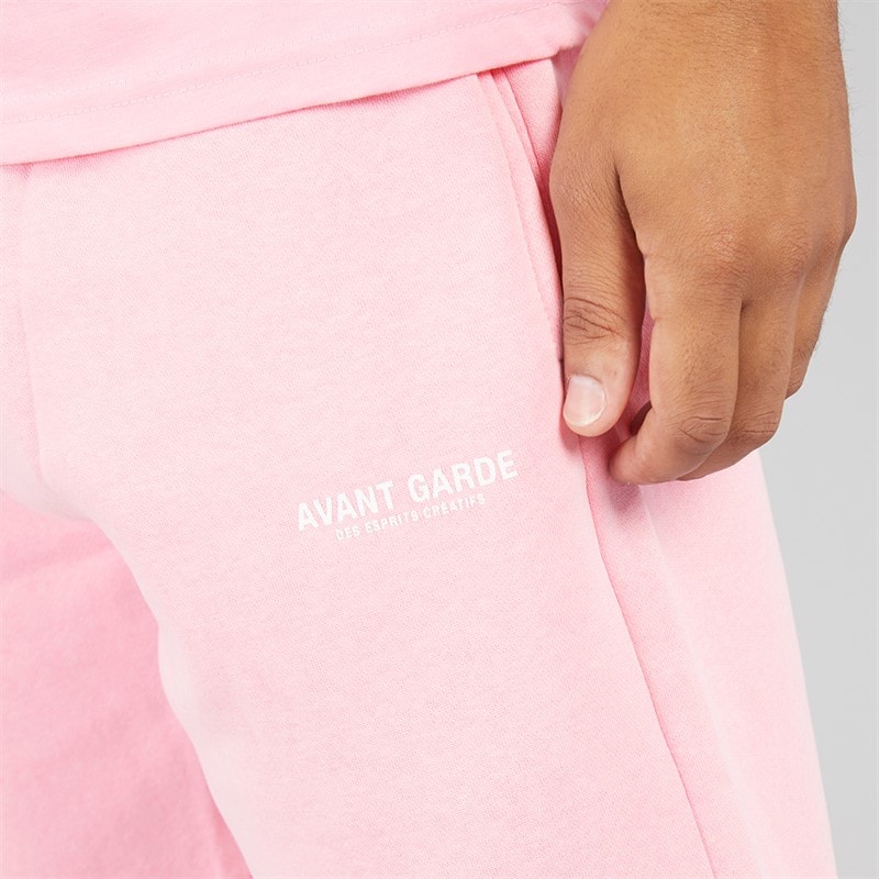 Mens Creatives Shorts Relaxed Fit Bubblegum Pink - Image 3