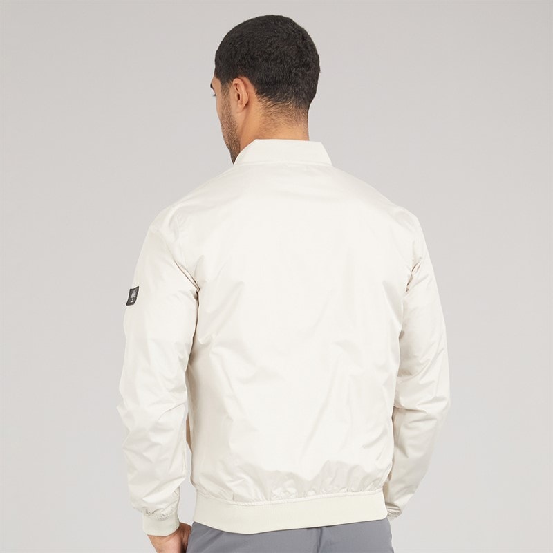 Mens Veste Bomber Jacket Stone - Image 2