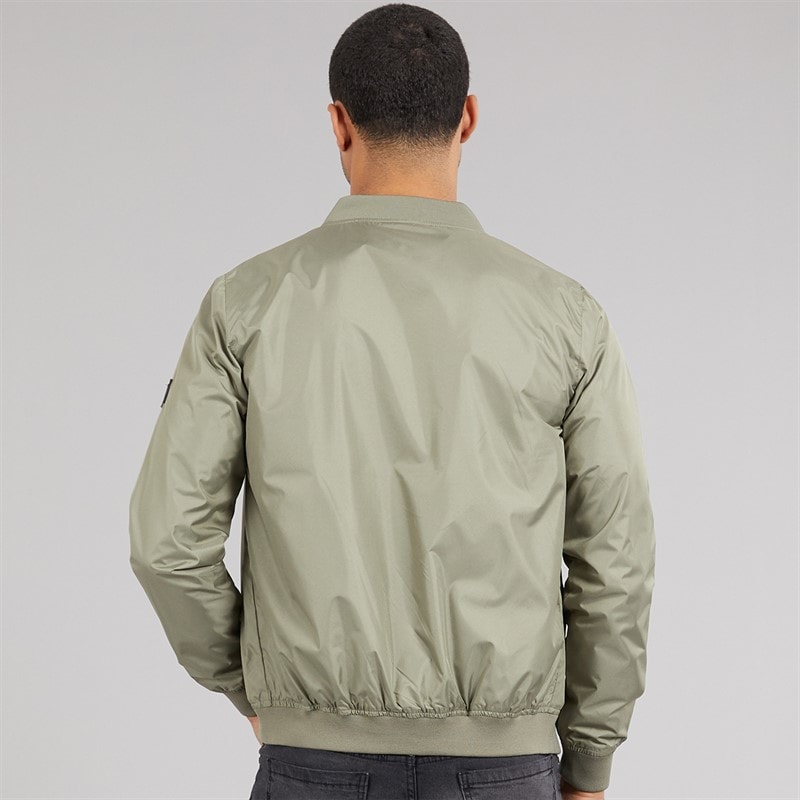 Mens Veste Bomber Jacket Olive - Image 2