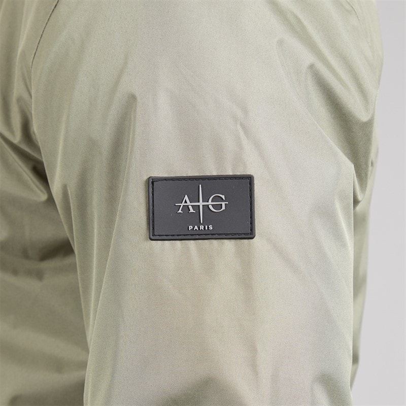 Mens Veste Bomber Jacket Olive - Image 3