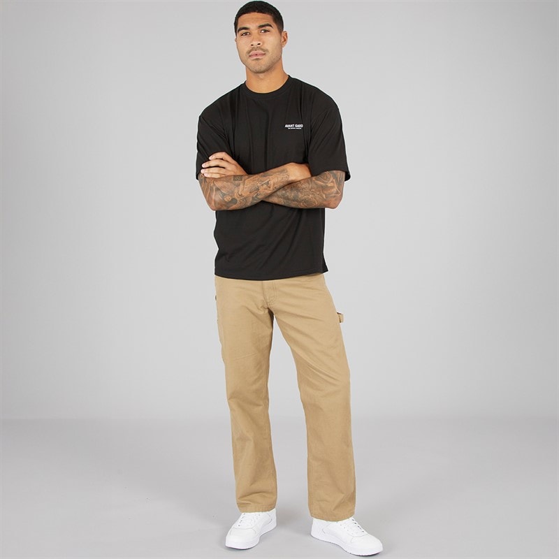 Mens Creatives T-Shirt Black - Image 4
