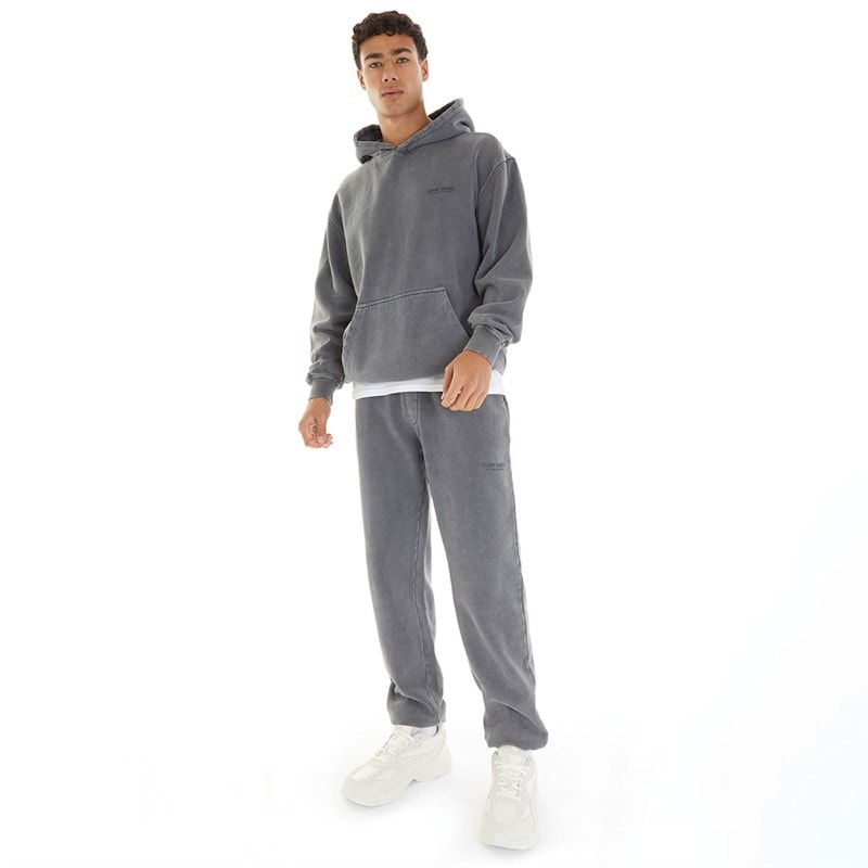 Mens Creatives Pigment Dye Hoodie Steel - Image 4