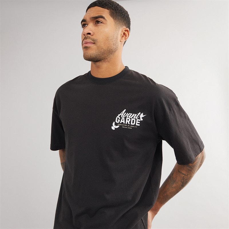 Mens Endless T-Shirt Black - Image 2