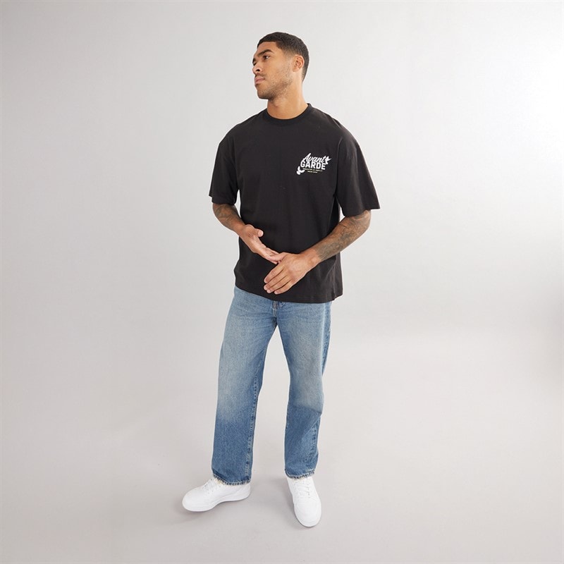 Mens Endless T-Shirt Black - Image 4