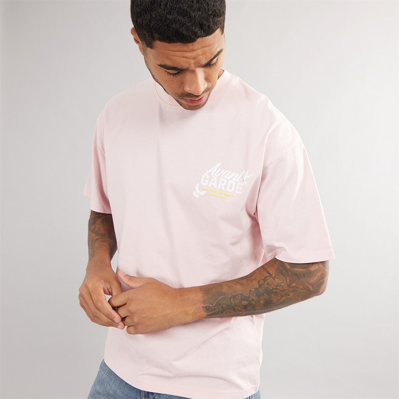 Mens Endless T-Shirt Pink - Image 2