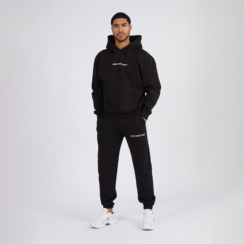 Mens Lowell Tracksuit Black - Image 3
