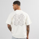 Mens Emblem T-Shirt Off White