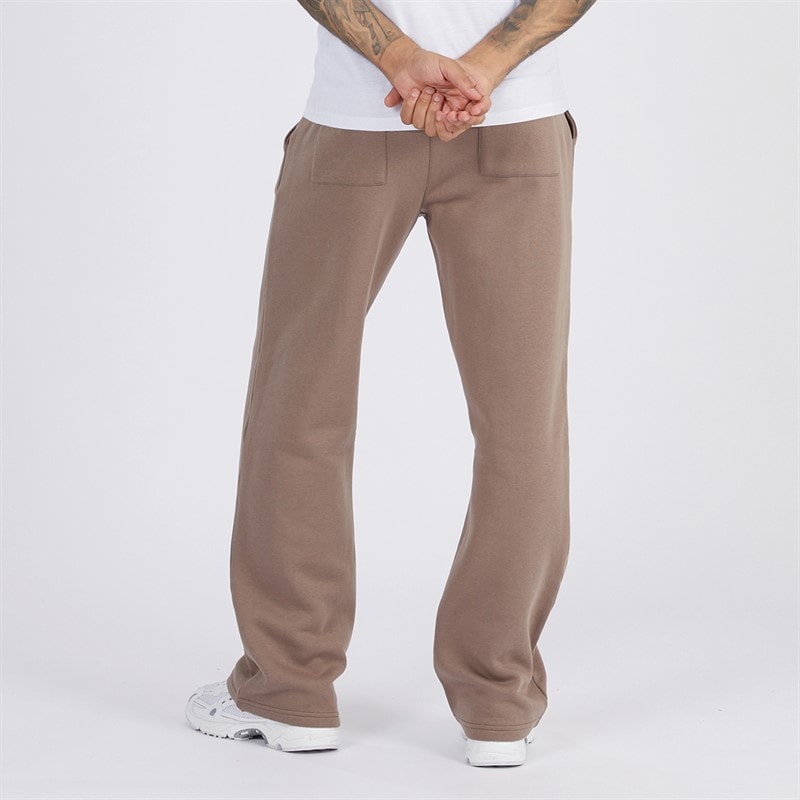Mens Straight Leg Joggers Mink - Image 2
