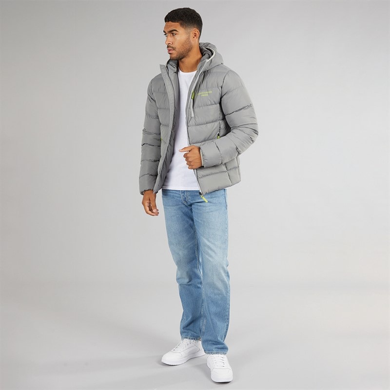 Mens Thor Puffer Jacket Slate - Image 5
