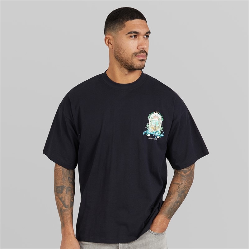 Mens Windows T-Shirt Black - Image 2