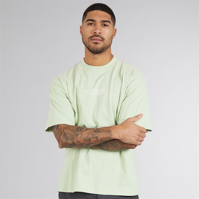 Mens Scape T-Shirt Seagrass - Image 2