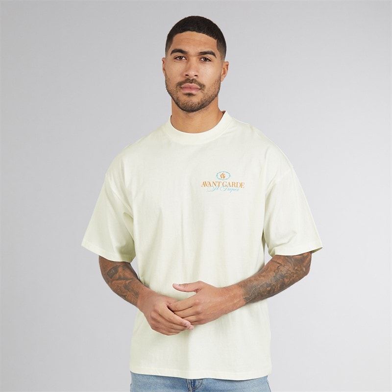 Mens Terrain T-Shirt Off White - Image 2
