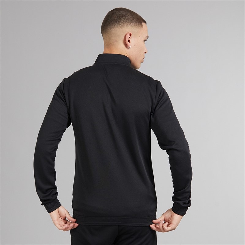Mens Entrada 22 Poly Training Jacket Black/White - Image 2