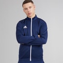 Mens Entrada 22 Poly Training Jacket Team Navy Blue