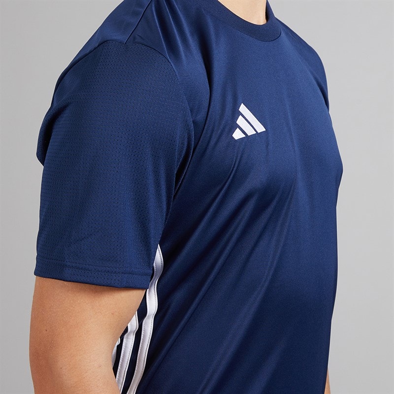 Mens Tabela 23 T-Shirt Navy Blue/White - Image 3