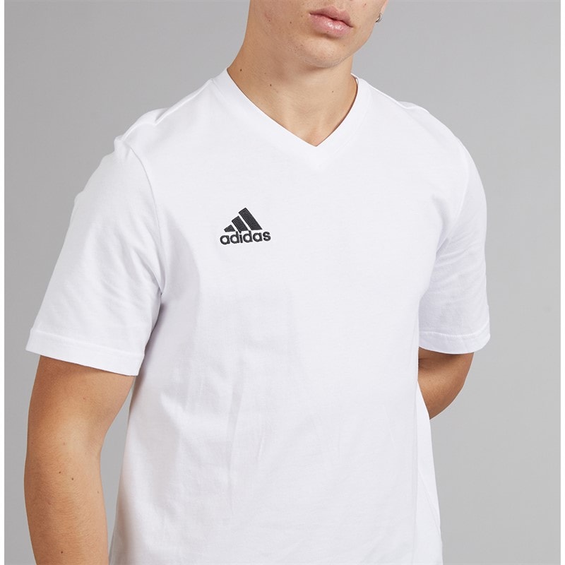 Mens Entrada 22 T-Shirt White - Image 3