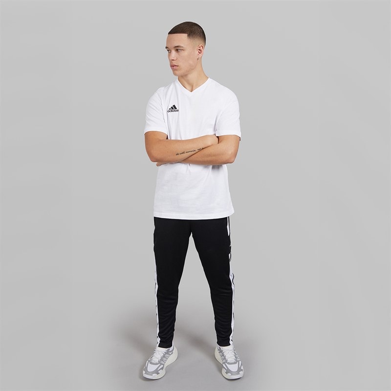 Mens Entrada 22 T-Shirt White - Image 4