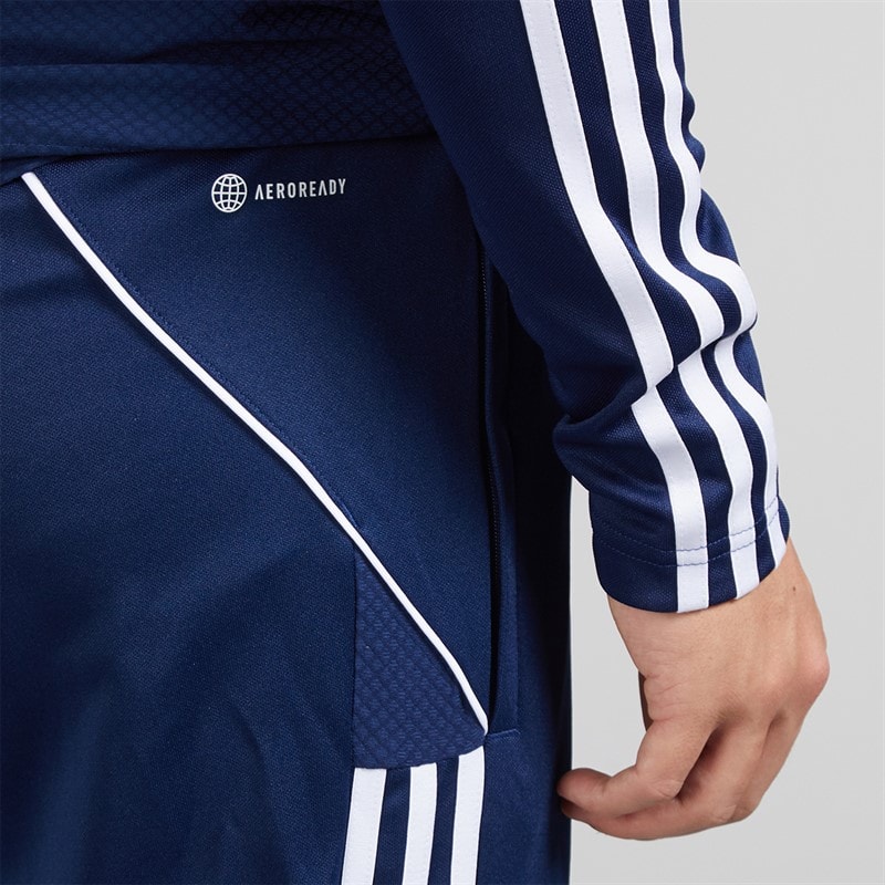 Mens Tiro 23 League Track Pants Team Navy Blue/White - Image 5
