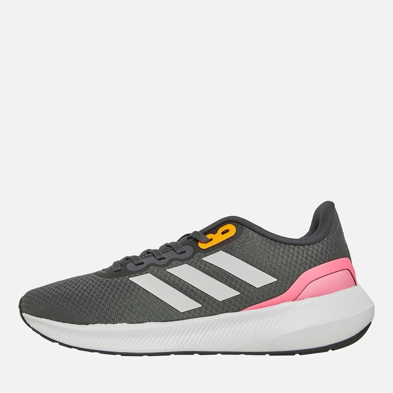 adidas Womens Runfalcon 3.0 Neutral Running Shoes Grey Six/Crystal White/Beam Pink