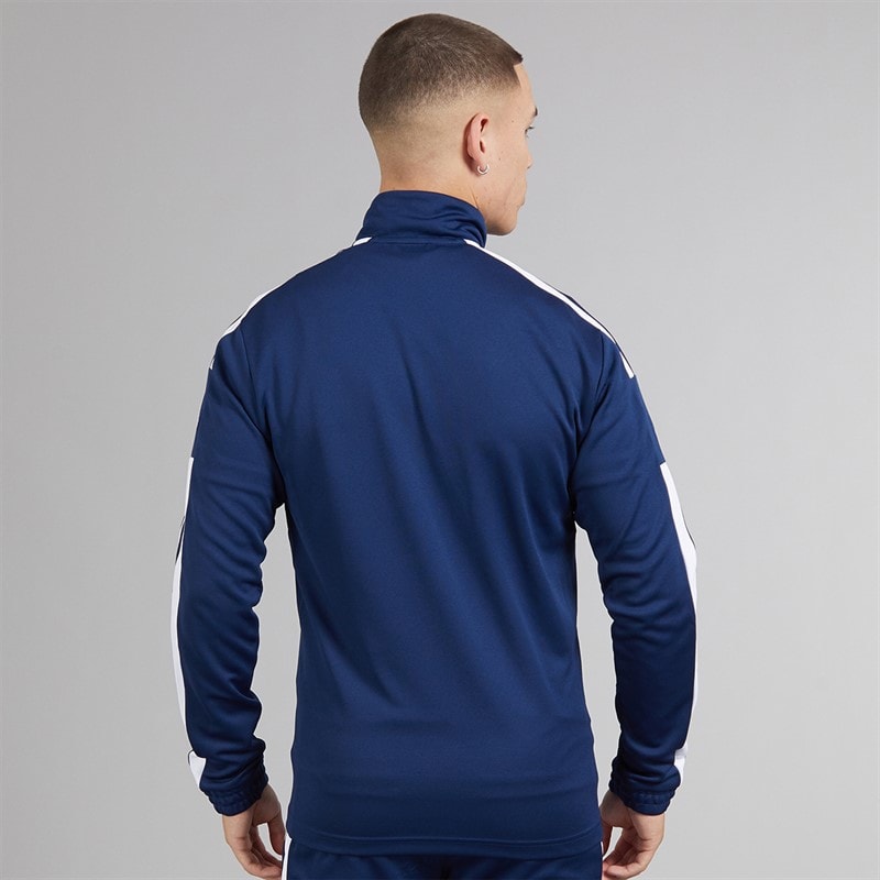 Mens Squadra 21 Track Jacket Navy/White - Image 2