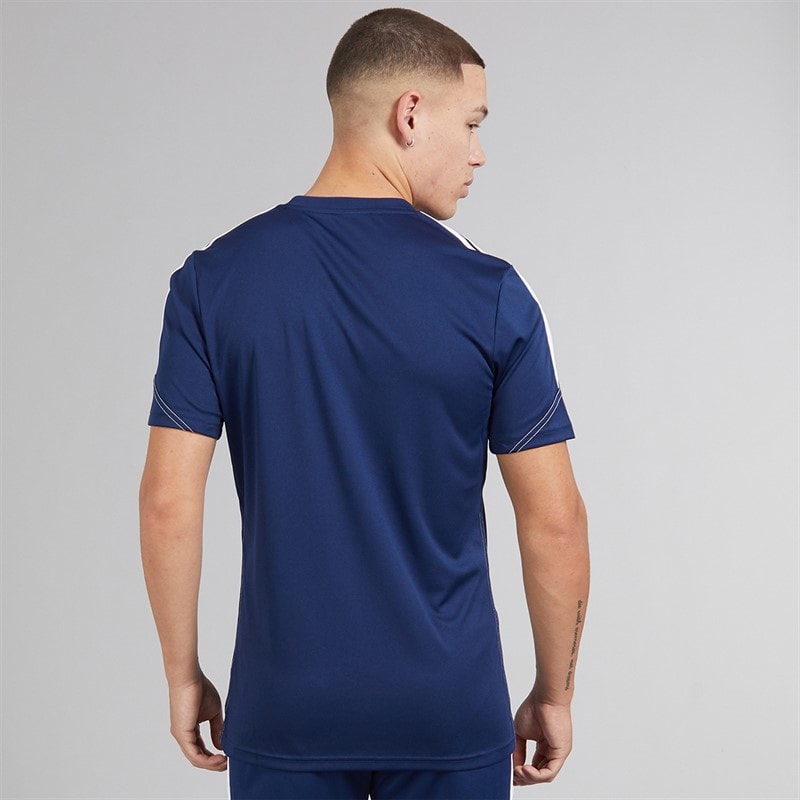 Mens Tiro 23 Club T-Shirt Team Navy Blue 2/White - Image 2