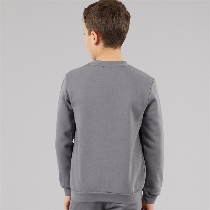 Kids Entrada 22 Sweatshirt Team Grey Four - Image 2