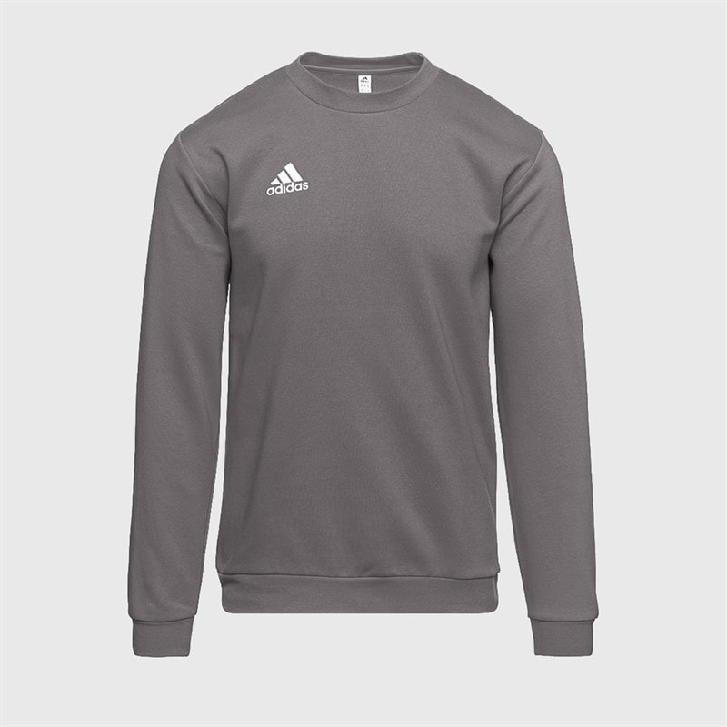 Kids Entrada 22 Sweatshirt Team Grey Four - Image 4