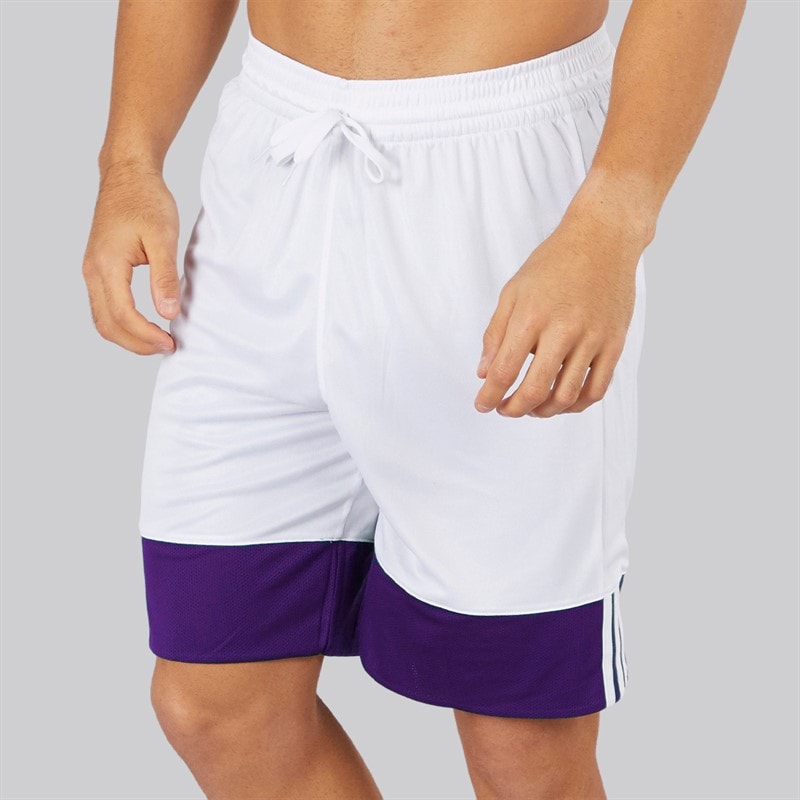 Mens 3G Speed Reversible Basketball Shorts Collegiate Purple/White - Image 3
