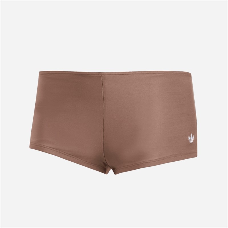 Womens Essentials Swim Hot Pants Trace Brown - Image 2