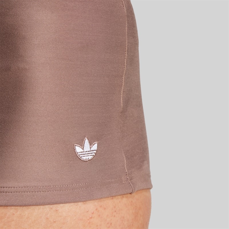 Womens Essentials Swim Hot Pants Trace Brown - Image 3