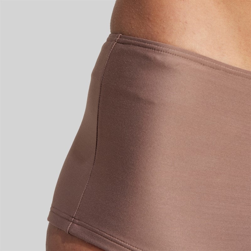 Womens Essentials Swim Hot Pants Trace Brown - Image 4