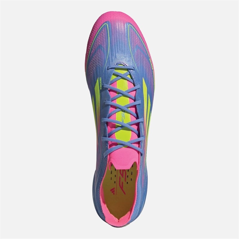 Mens F50 Elite Celestial Victory Pack FG Firm Ground Football Boots Blue Fusion/Lucid Lemon/Lucid Pink - Image 4