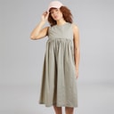 Womens City Escape Summer Dress Putty Beige