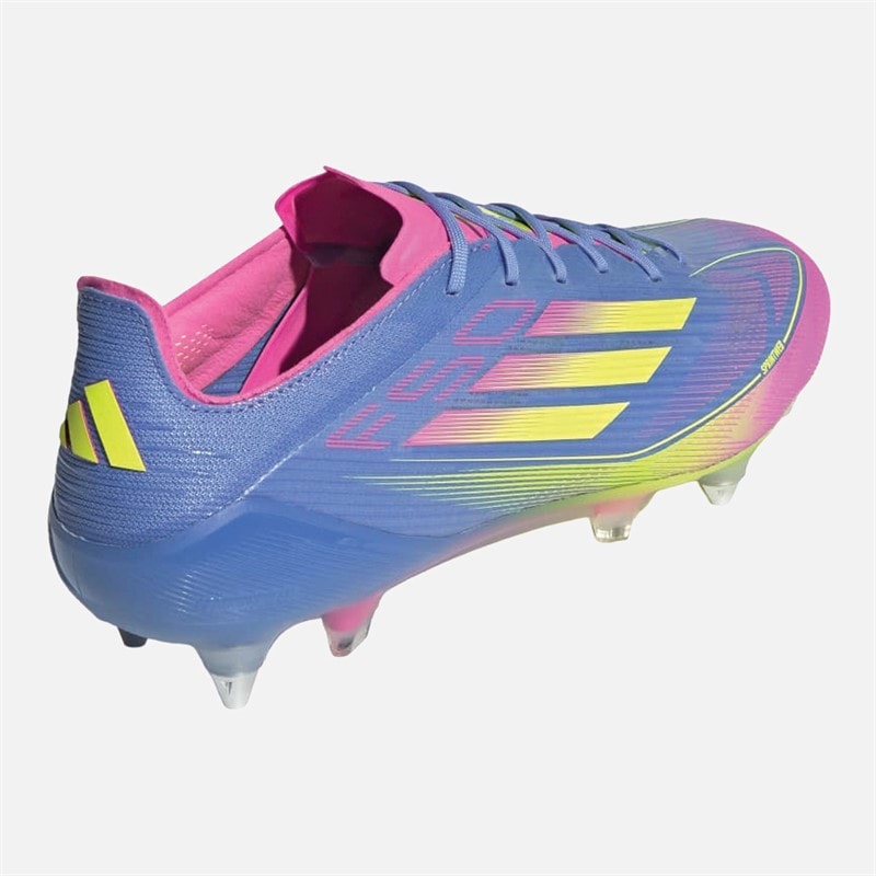Mens F50 Elite Celestial Victory Pack SG Soft Ground Football Boots Blue Fusion/Lucid Lemon/Lucid Pink - Image 3