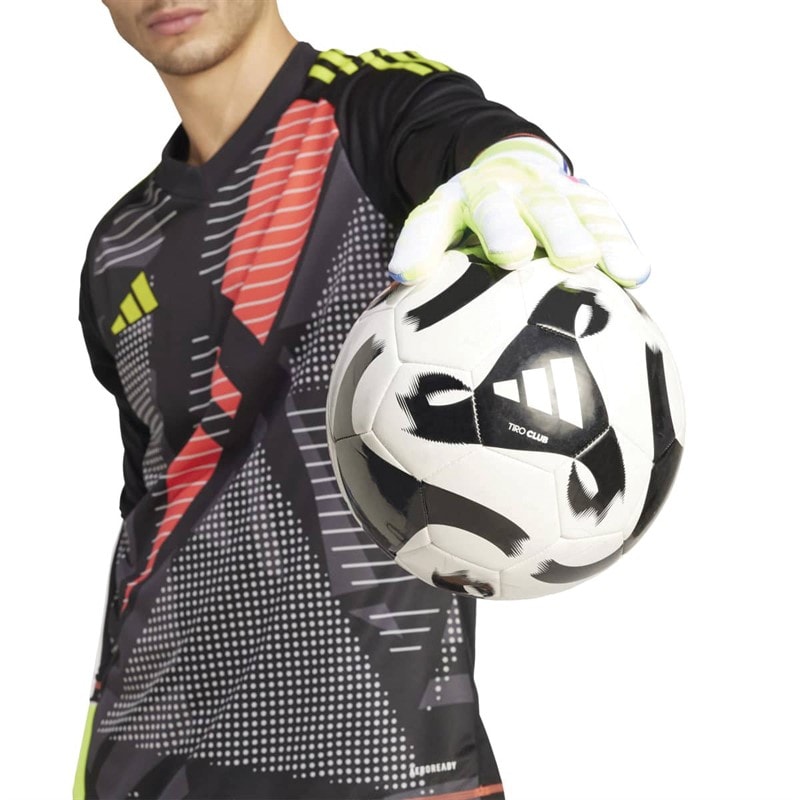 Mens Predator Pro Goalkeeper Gloves White/Lucid Lemon/Lucid Pink - Image 5