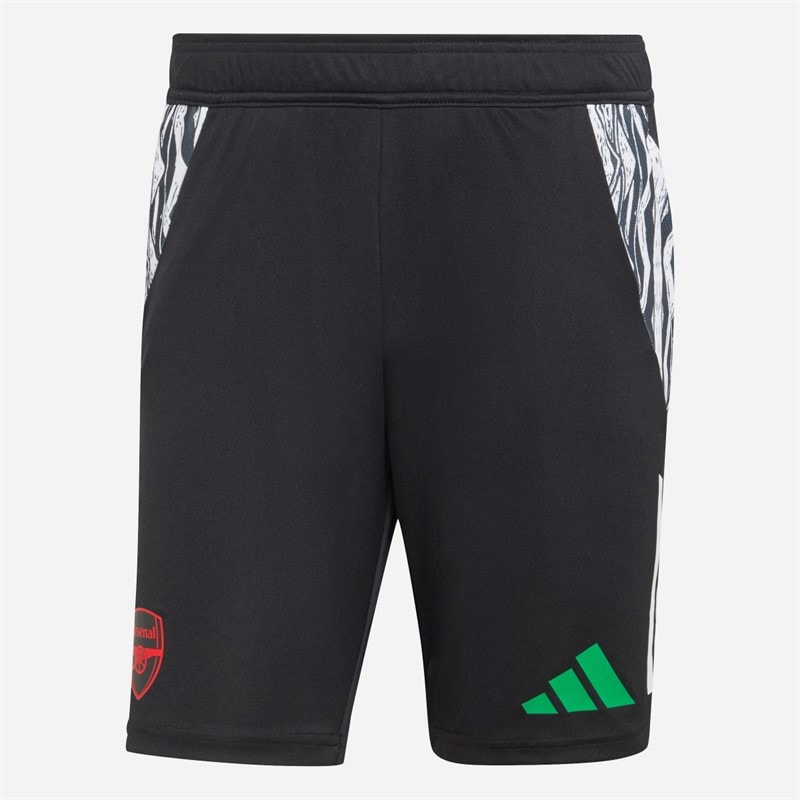 Mens AFC Arsenal Champions League Training Shorts Black - Image 1