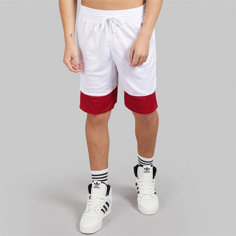 Mens 3G Speed Reversible Basketball Shorts Power Red/White - Image 3