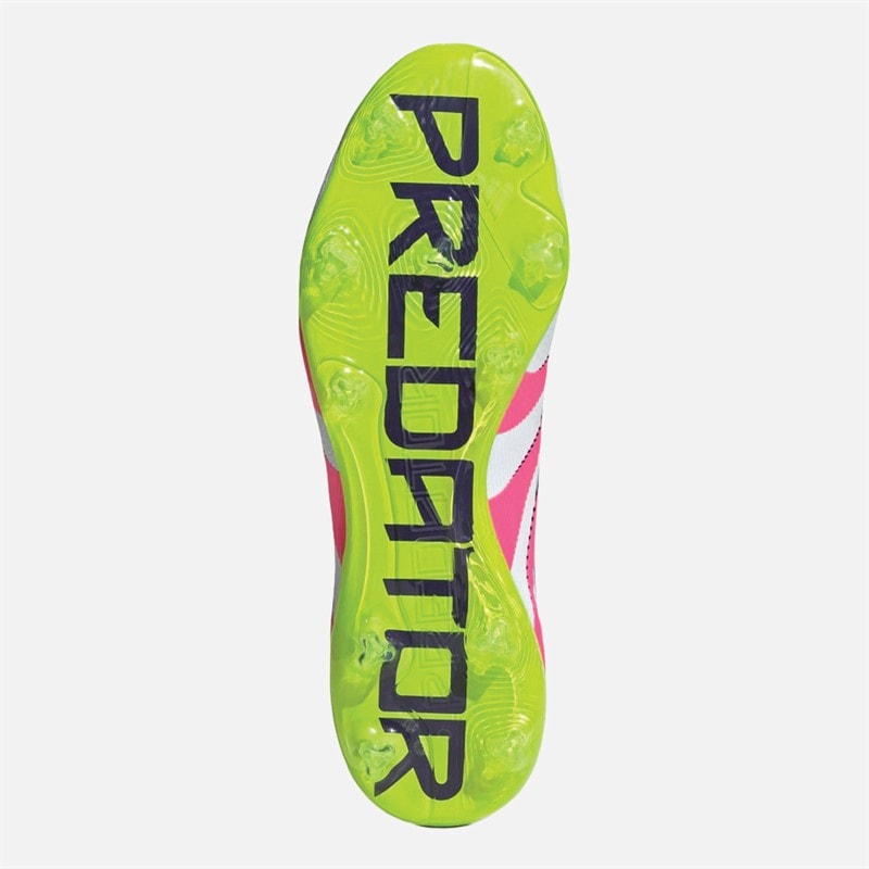 Mens Predator Pro Celestrial Victory Pack FG Firm Ground Football Boots Cloud White/Lucid Pink/Lucid Lemon - Image 2