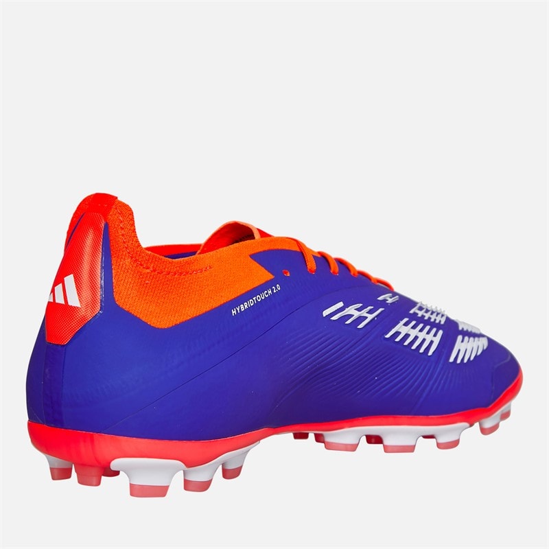 Mens Predator Elite Advancement Pack 2G/3G AG Artificial Grass Football Boots Lucid Blue/Cloud White/Solar Red - Image 5