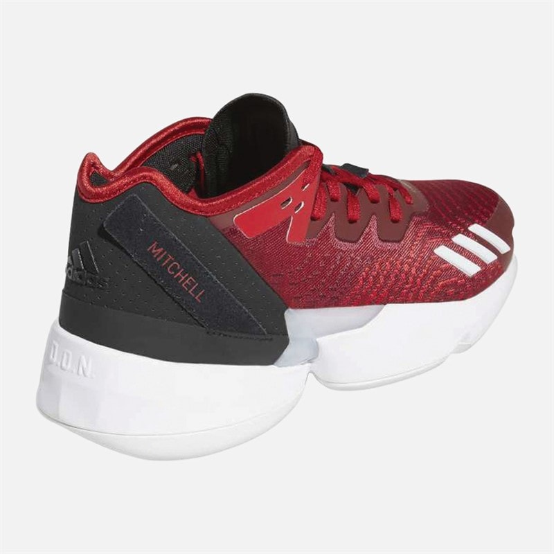 D.O.N. Issue 4 Basketball Shoes Team Power Red/Cloud White/Core Black - Image 3