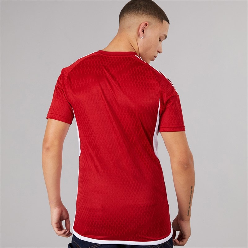 Mens Tiro 23 Competition Jersey Team Power Red 2/White - Image 2