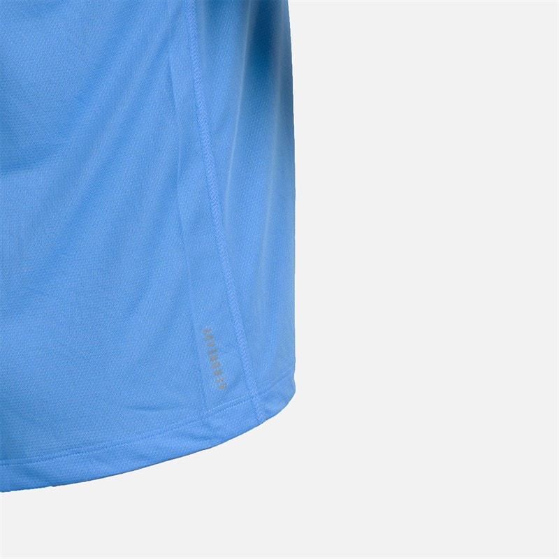 Mens Berlin Half Running Top Blue Burst - Image 4