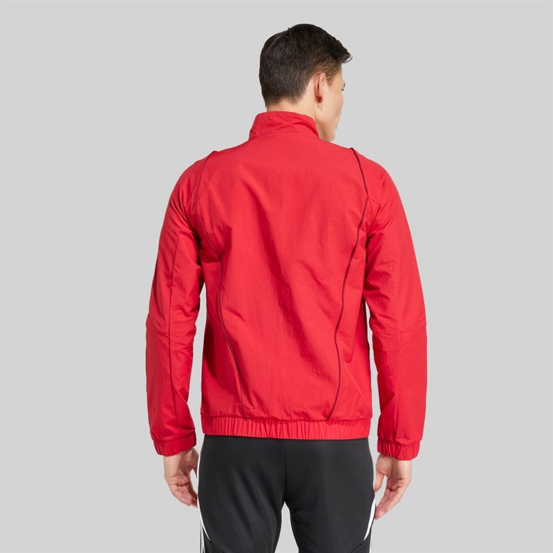 Mens FAF Algeria Presentation Jacket Team Power Red 2 - Image 3